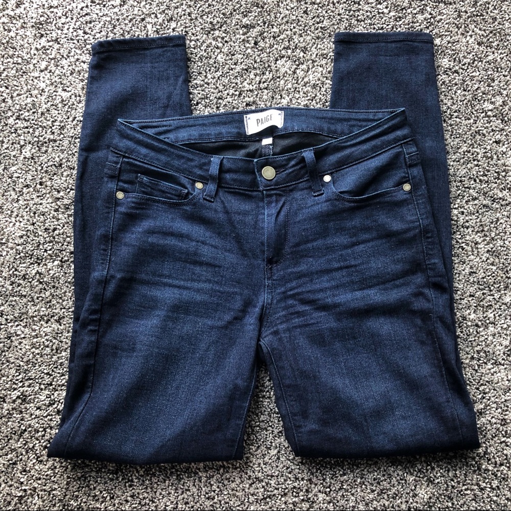 PAIGE “Verdugo Ankle” skinny jeans